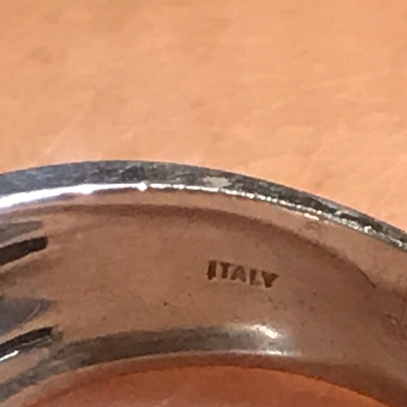 18k white gold and diamond ring - Picture 8 of 8